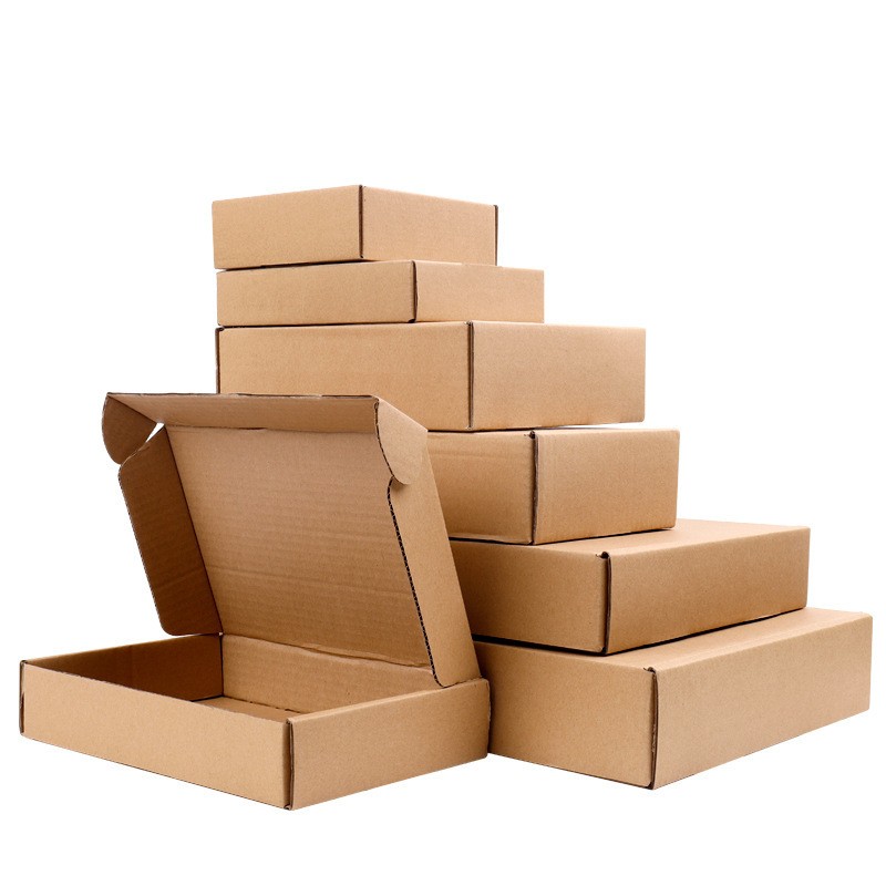Kraft Airplane Box