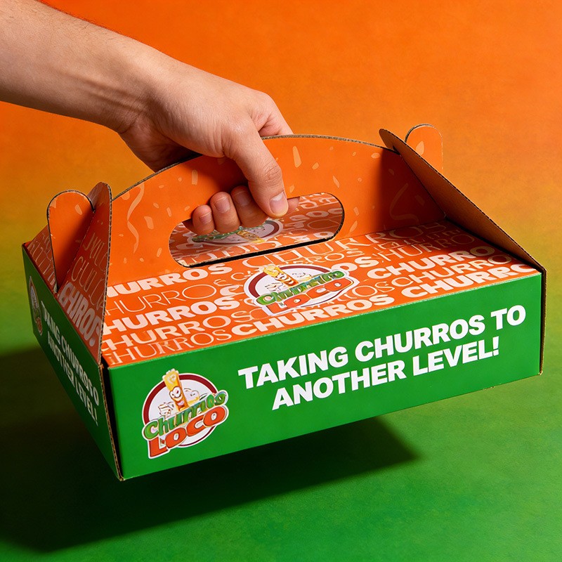 Handheld Pizza Box