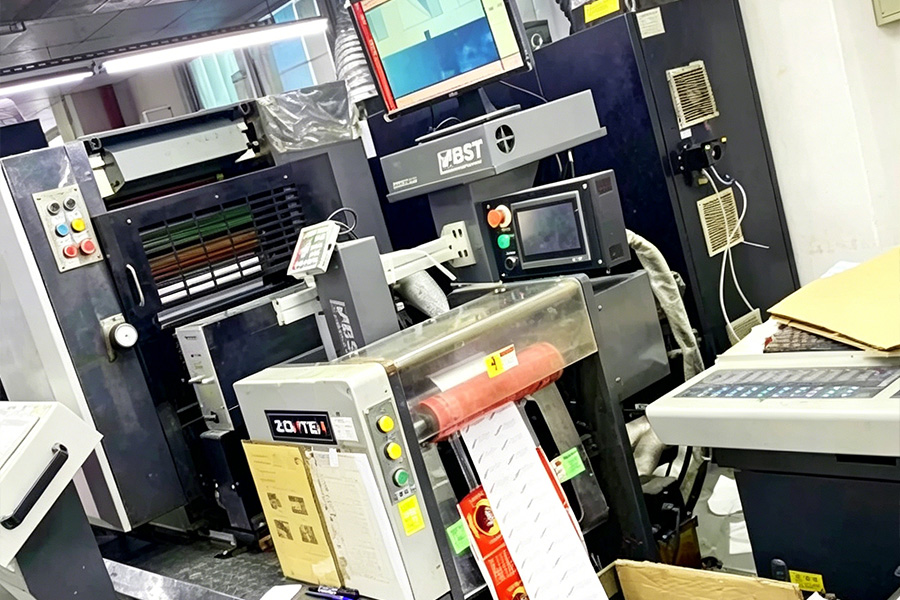 Four-color Self-adhesive Labeling Machine